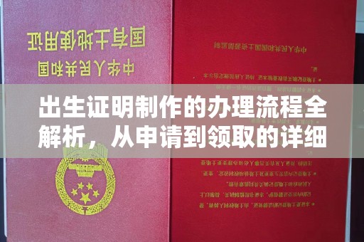 大城出生证明制作的办理流程全解析，从申请到领取的详细指南