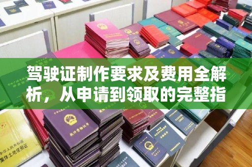 大城驾驶证制作要求及费用全解析，从申请到领取的完整指南