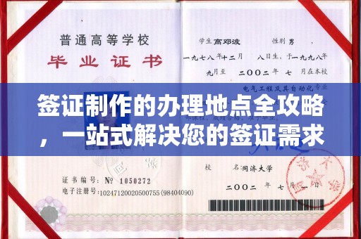 大城签证制作的办理地点全攻略，一站式解决您的签证需求