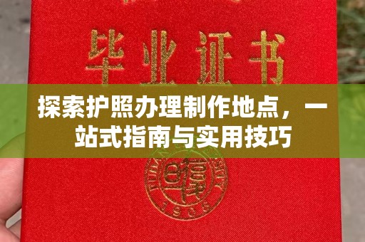 大城探索护照办理制作地点，一站式指南与实用技巧