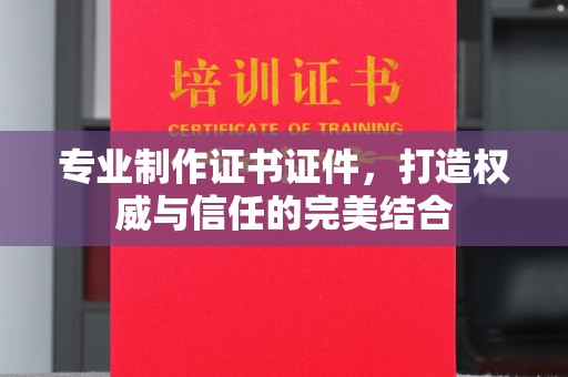 大城专业制作证书证件，打造权威与信任的完美结合