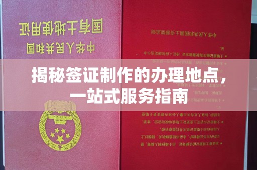 大城揭秘签证制作的办理地点，一站式服务指南