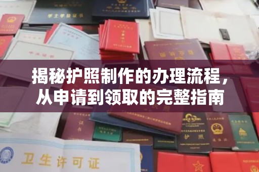 大城揭秘护照制作的办理流程，从申请到领取的完整指南