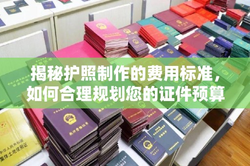 大城揭秘护照制作的费用标准，如何合理规划您的证件预算？