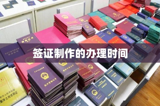 大城签证制作的办理时间
